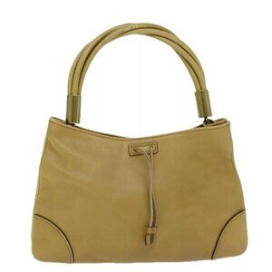 GUCCI Shoulder Bag Leather outlet Beige